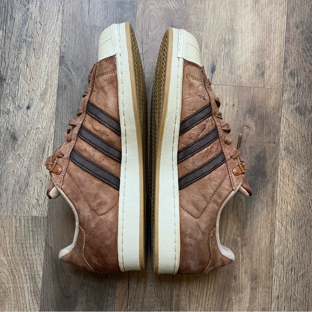 Adidas Men's Brown Sneakers - Picture 10 of 11